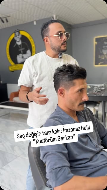 Kuaförüm Serkan saç kesimi